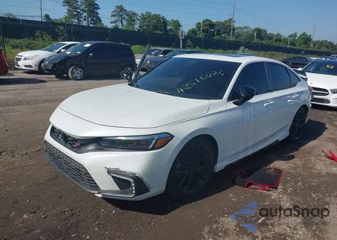 2024 Honda Civic Si из США, поврежденный, VIN 2HGFE1E58RH471233